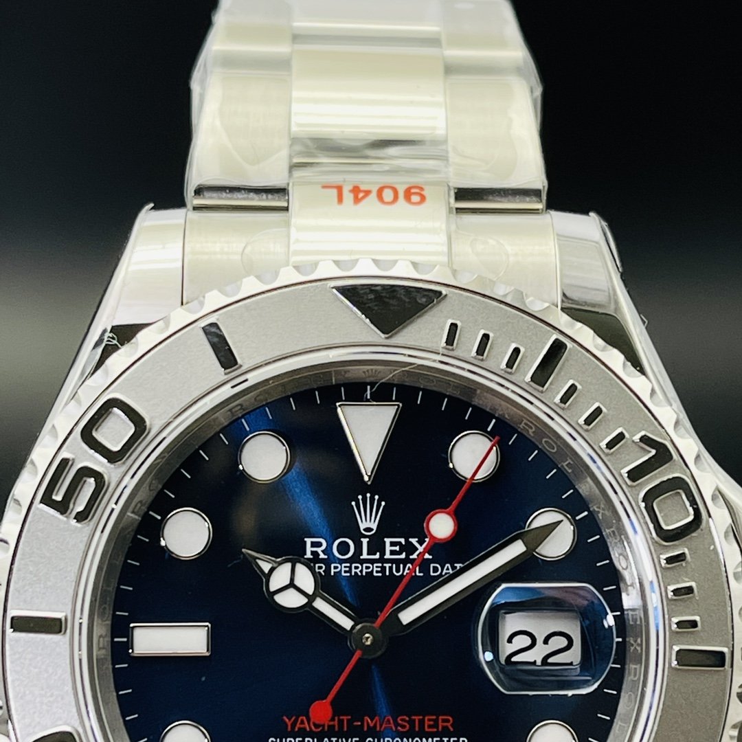 YACHT-MASTER 40 STAINLESS STEEL BLUE DIAL
