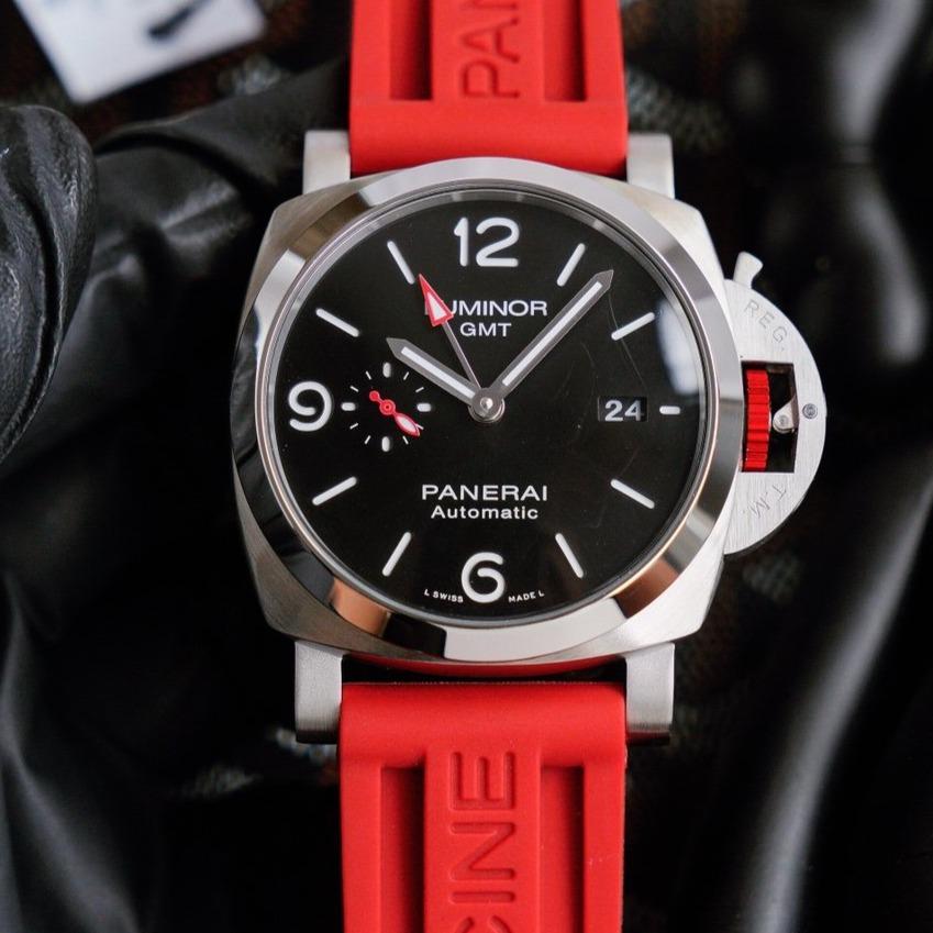 LUMINOR 1950 3 DAYS GMT BLACK DIAL