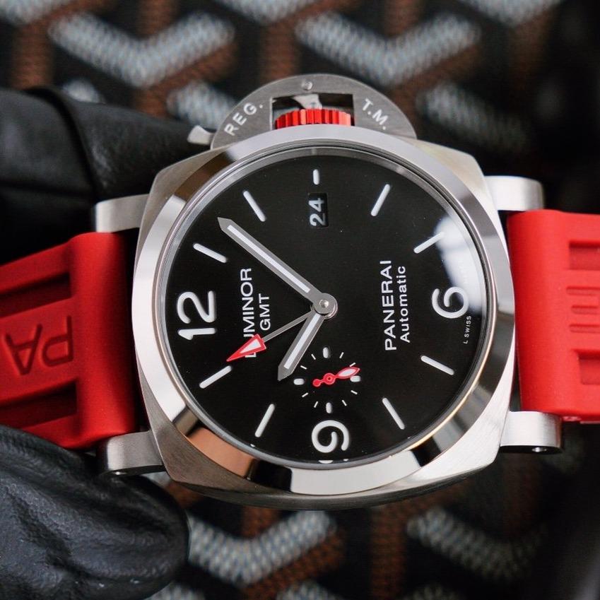 LUMINOR 1950 3 DAYS GMT BLACK DIAL