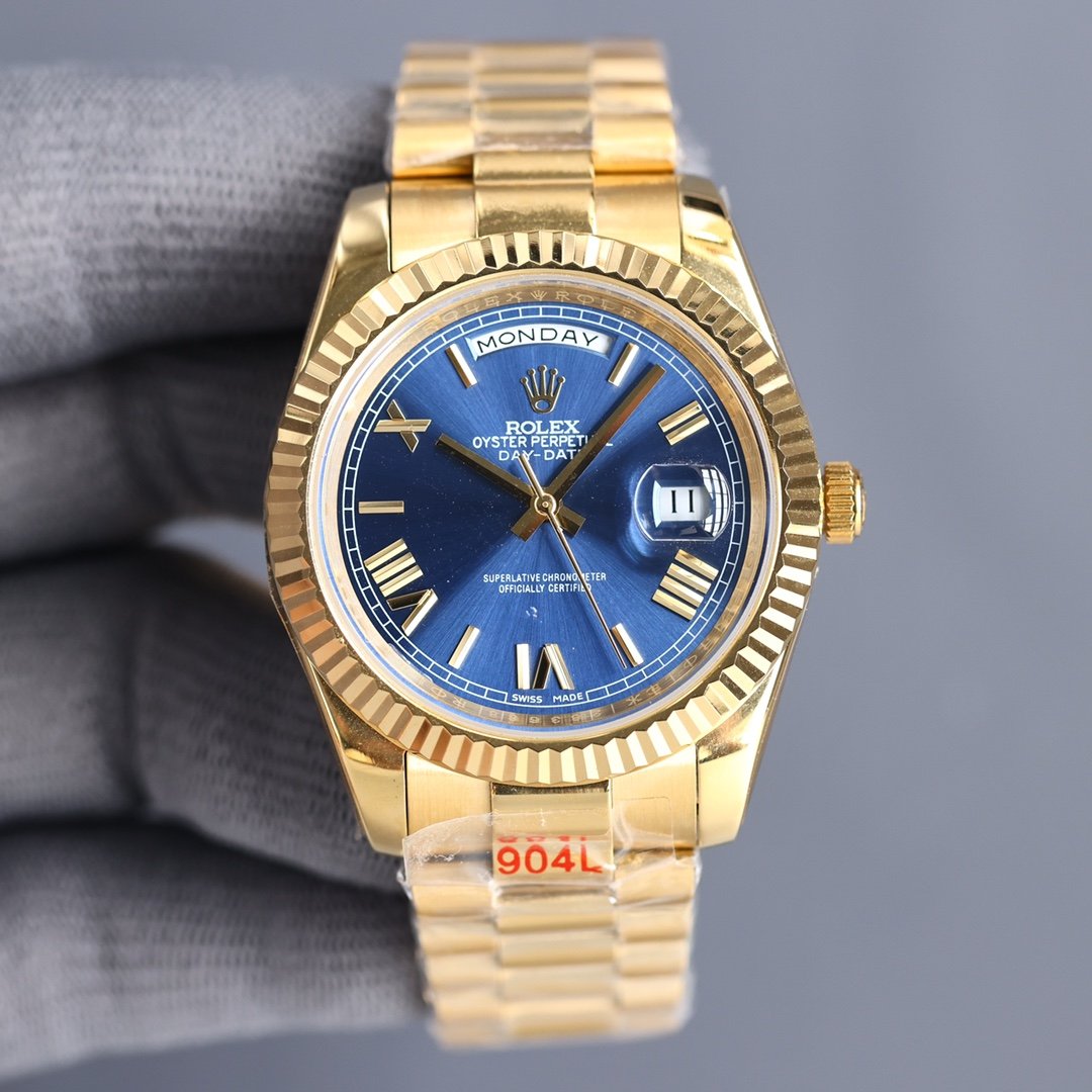 DAY-DATE 40 GOLD CASE JUBILEE BRACELET