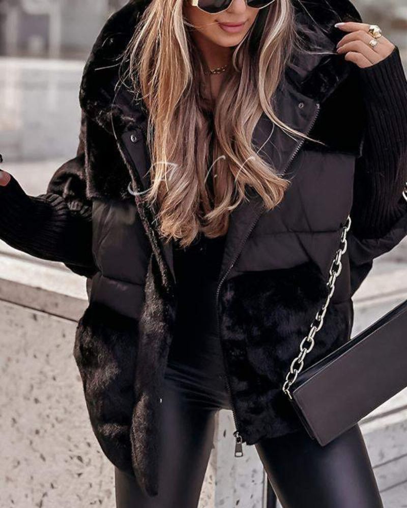 RAINA - Hooded Thermal Jacket VEV39581