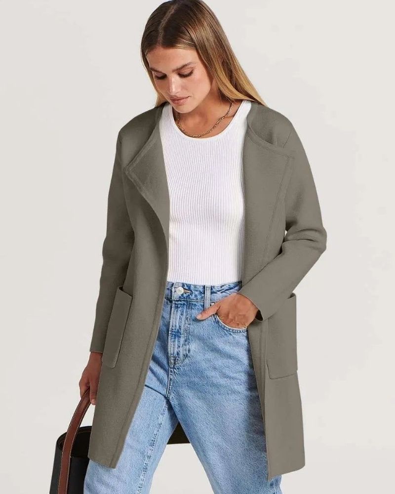 ELENCE - STYLISH & ELEGANT TOPCOAT #AMO8397