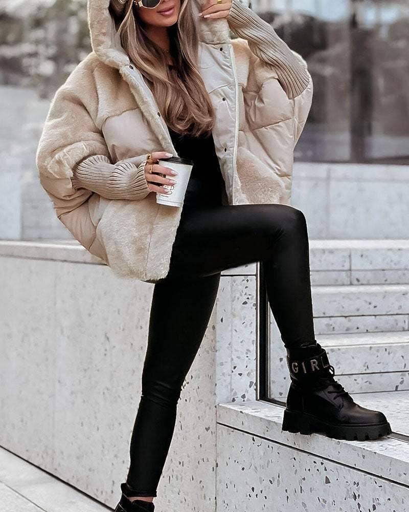 RAINA - Hooded Thermal Jacket VEV39581