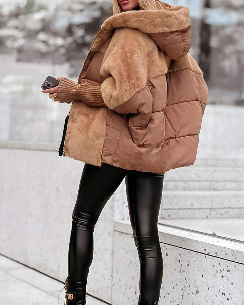 RAINA - Hooded Thermal Jacket VEV39581