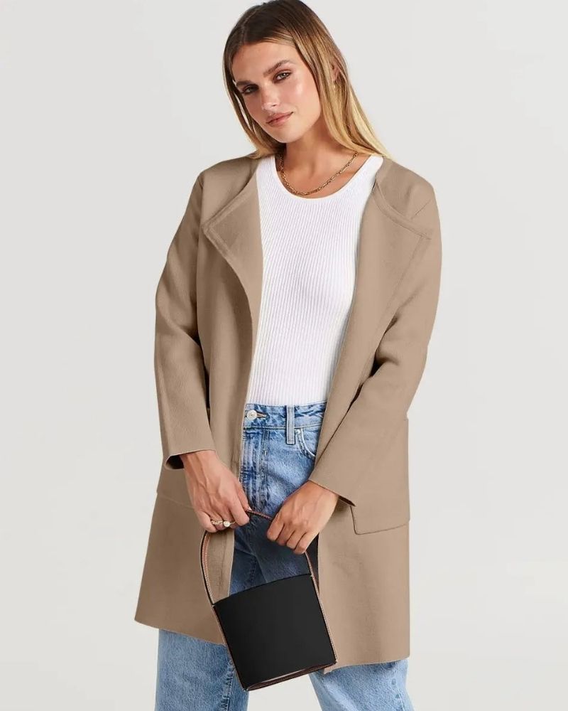 ELENCE - STYLISH & ELEGANT TOPCOAT #AMO8397