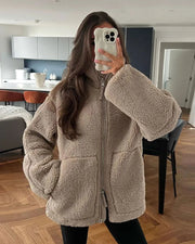 PENELOPE - WARM TEDDY JACKET VEV39119