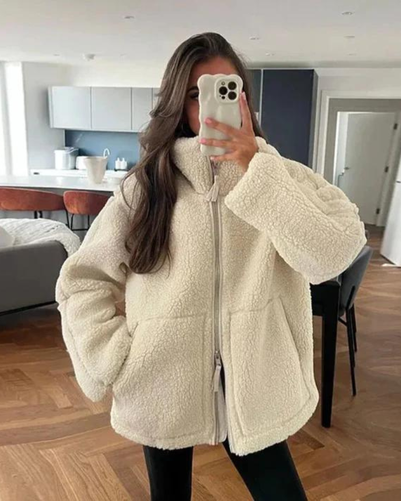PENELOPE - WARM TEDDY JACKET VEV39119