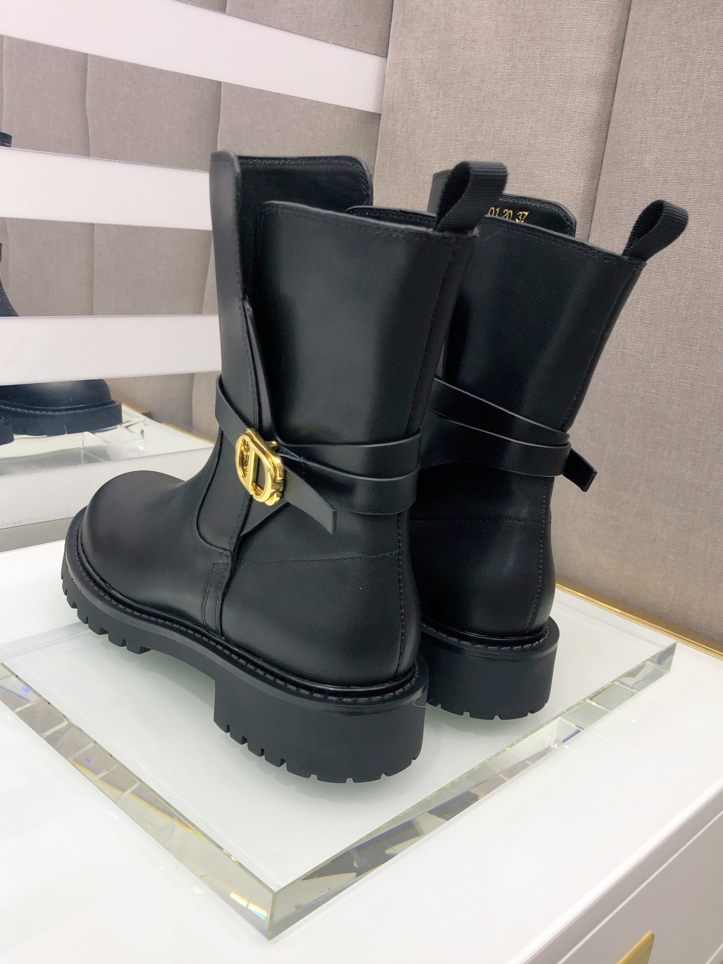 Dior 2026 Empreinte Ankle Boots Calfskin 965383