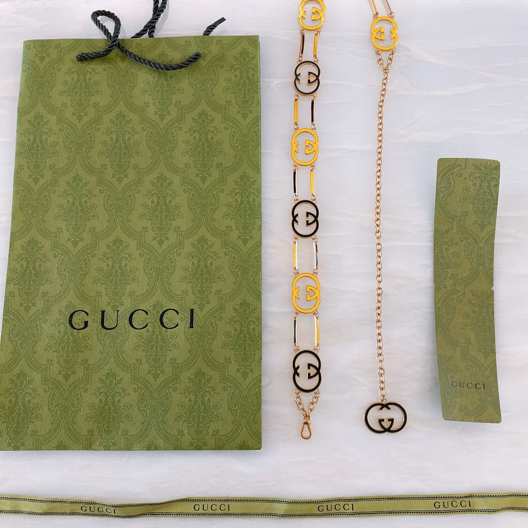 Gucci 2026 Interlocking G Chain Belt 201708