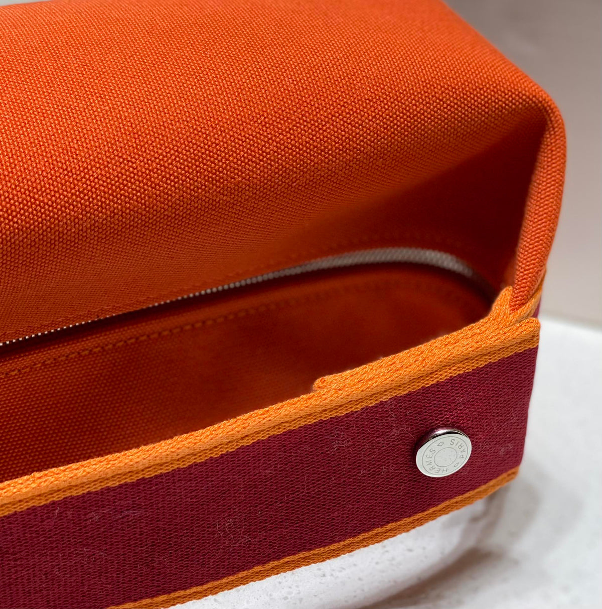 High-end Hermes 2026 Bride-a-Brac Case 25cm Canvas 2