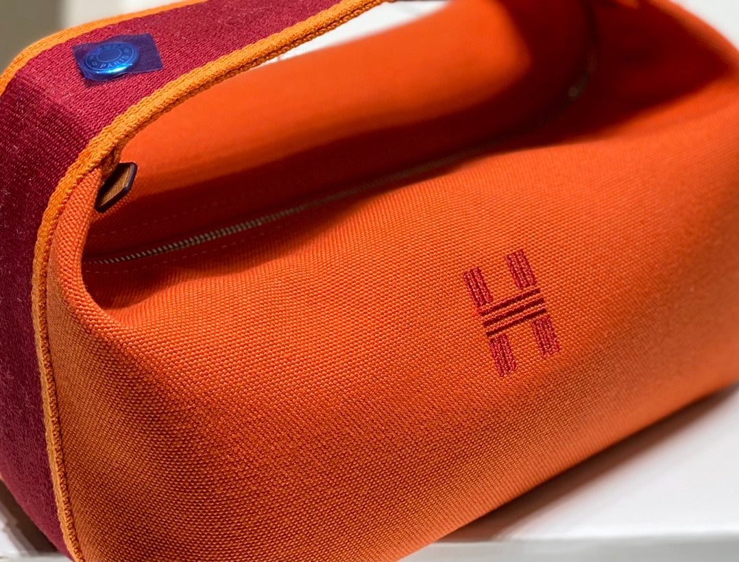 High-end Hermes 2026 Bride-a-Brac Case 25cm Canvas 2