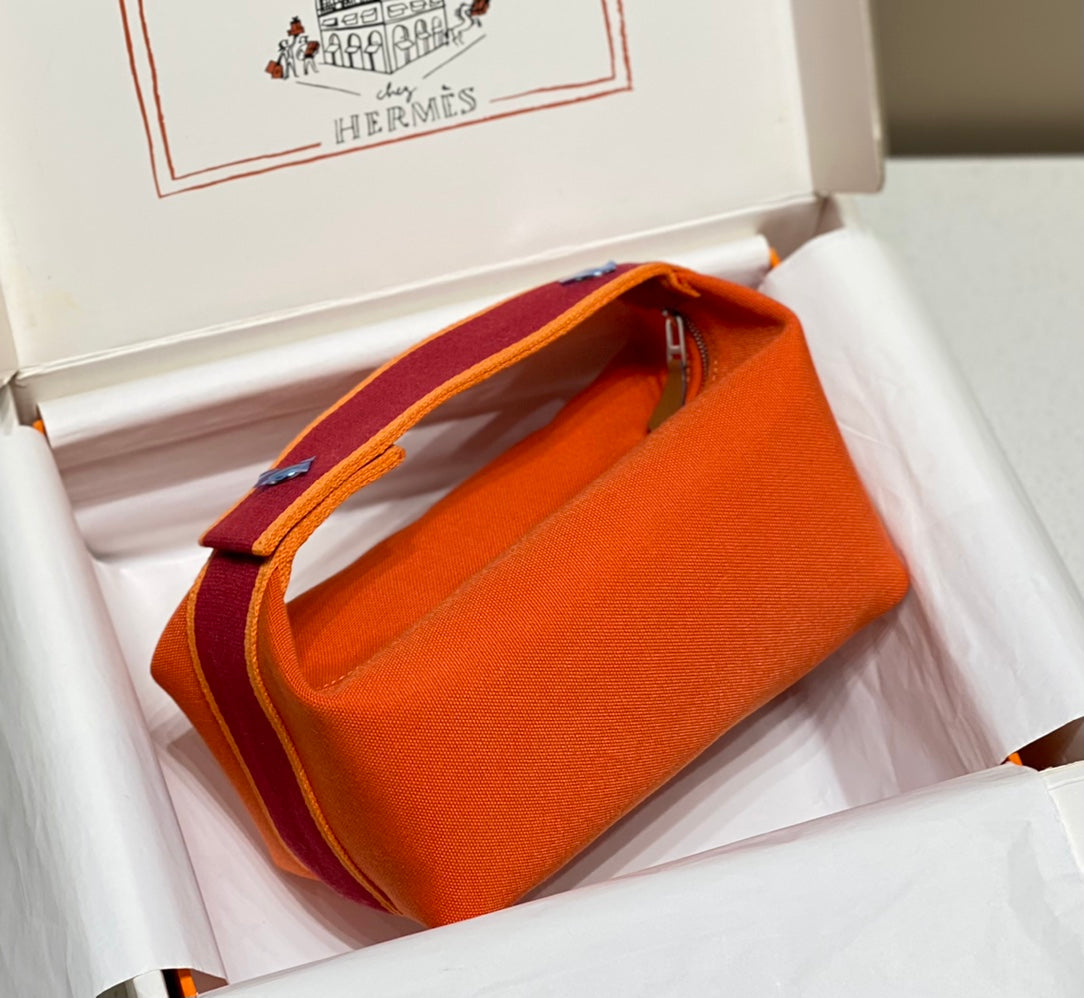 High-end Hermes 2026 Bride-a-Brac Case 25cm Canvas 2