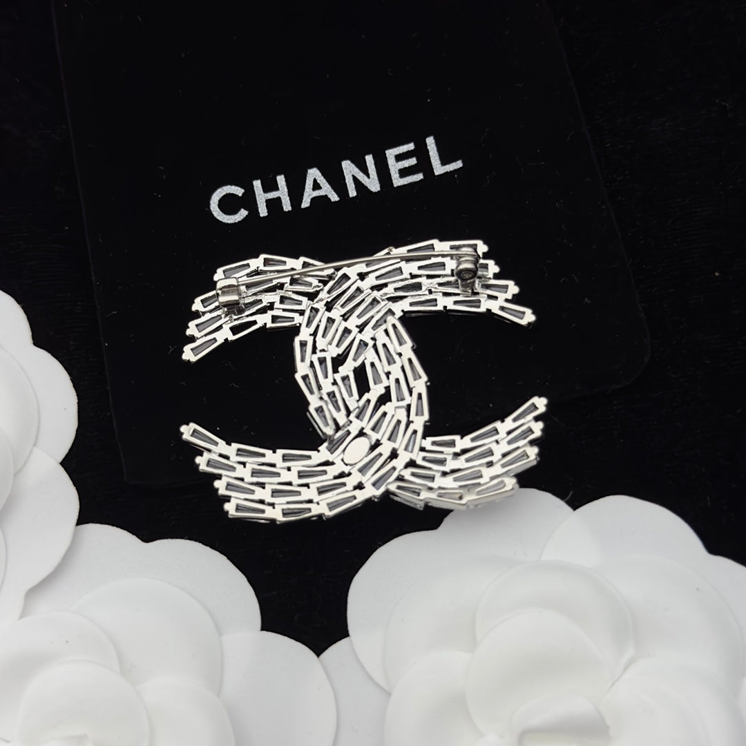 CC Brooch Silver 173425