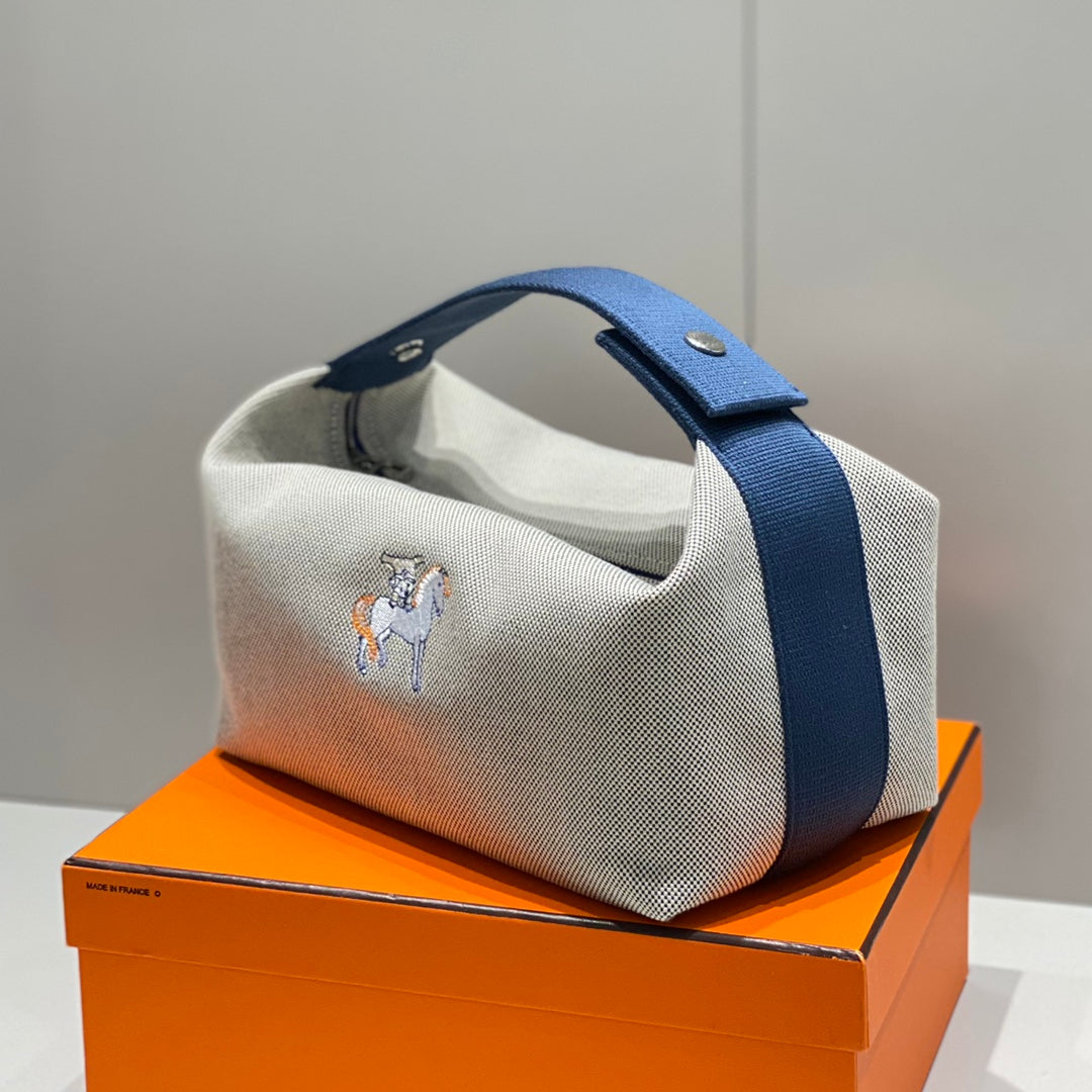 High-end Hermes 2026 Bride-a-Brac Case 25cm Canvas 3