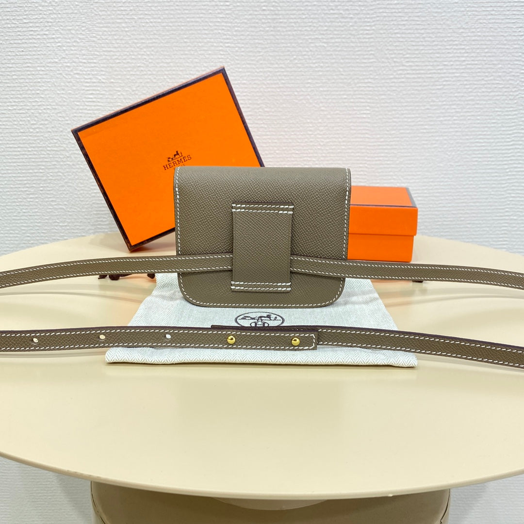 High-end Hermes 2026 Constance Bag 12.5cm Epsom Leather 1