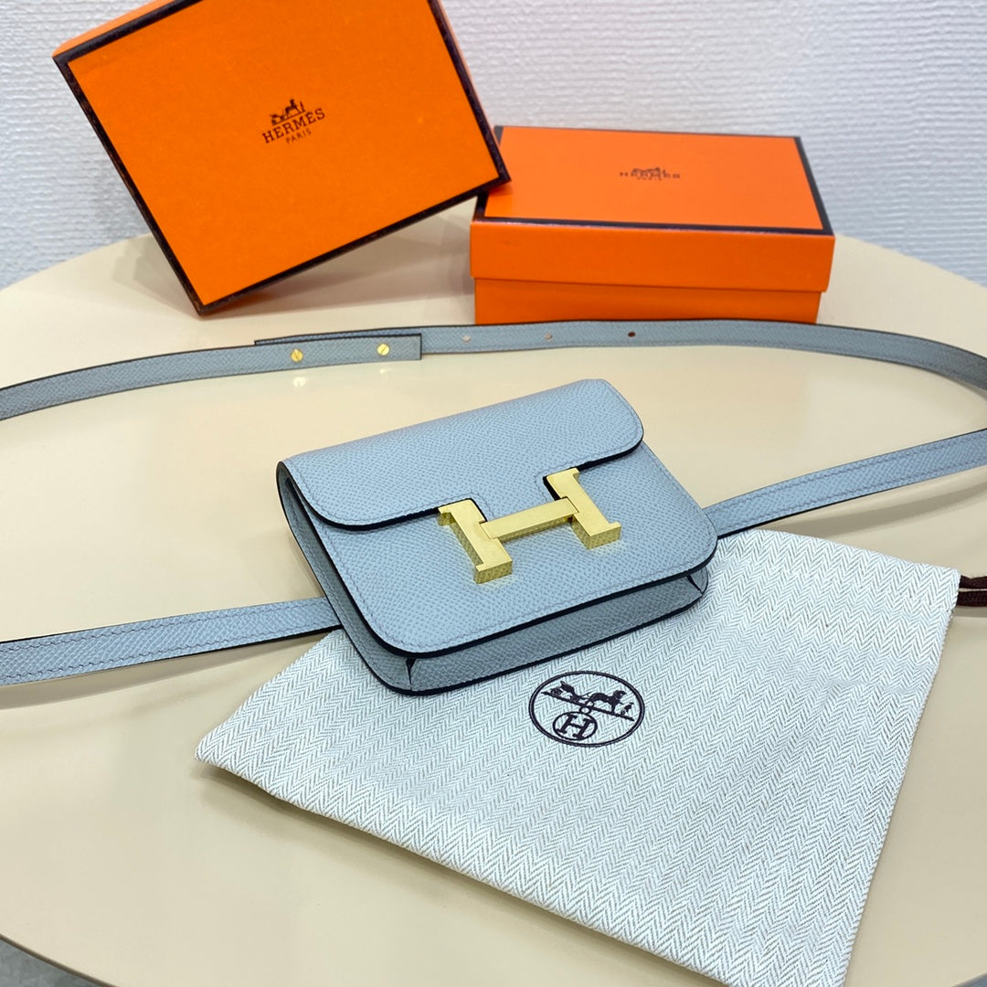 High-end Hermes 2026 Constance Bag 12.5cm Epsom Leather 3