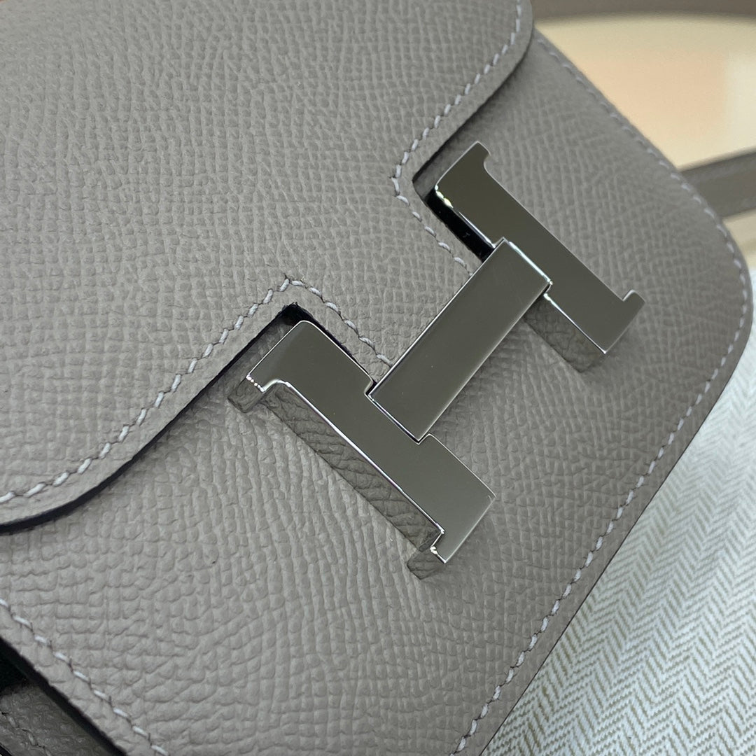High-end Hermes 2026 Constance Bag 12.5cm Epsom Leather 2