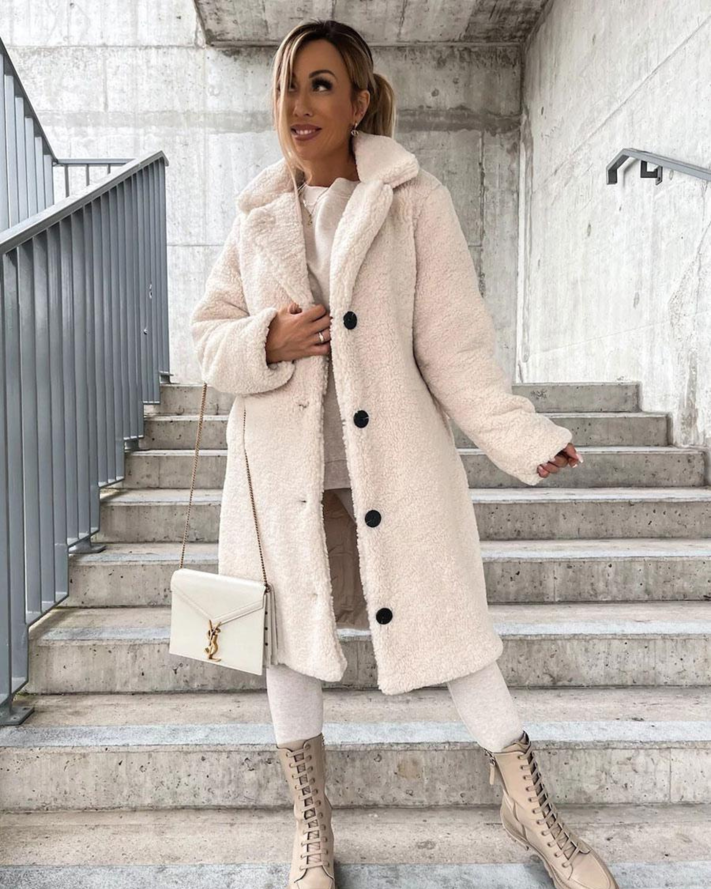AROA - SUPREME SOFT TEDDY COAT #RSA10845
