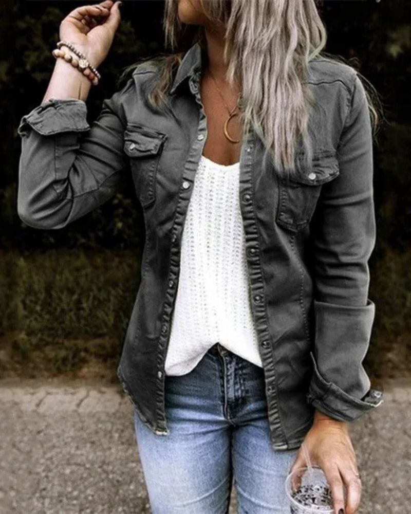POPPY - DENIM JACKET VEV37776