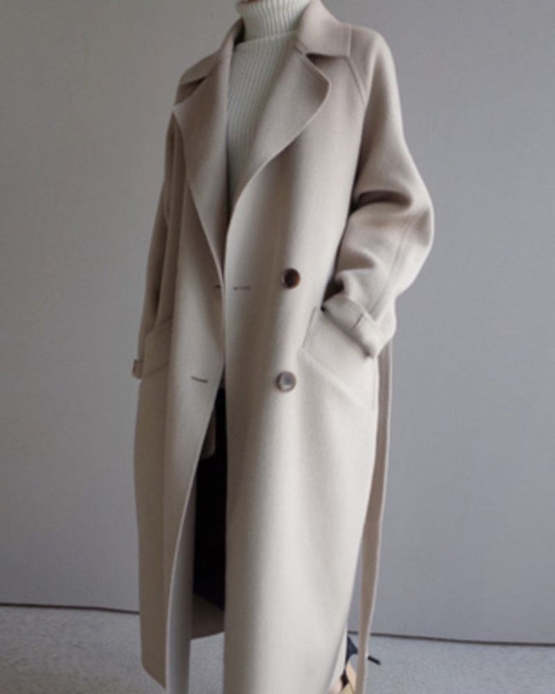 LEMIA - Elegant long coat #VIE4281