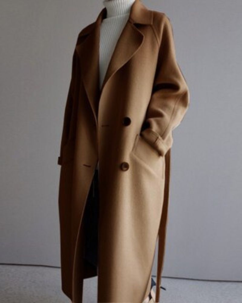 LEMIA - Elegant long coat #VIE4281