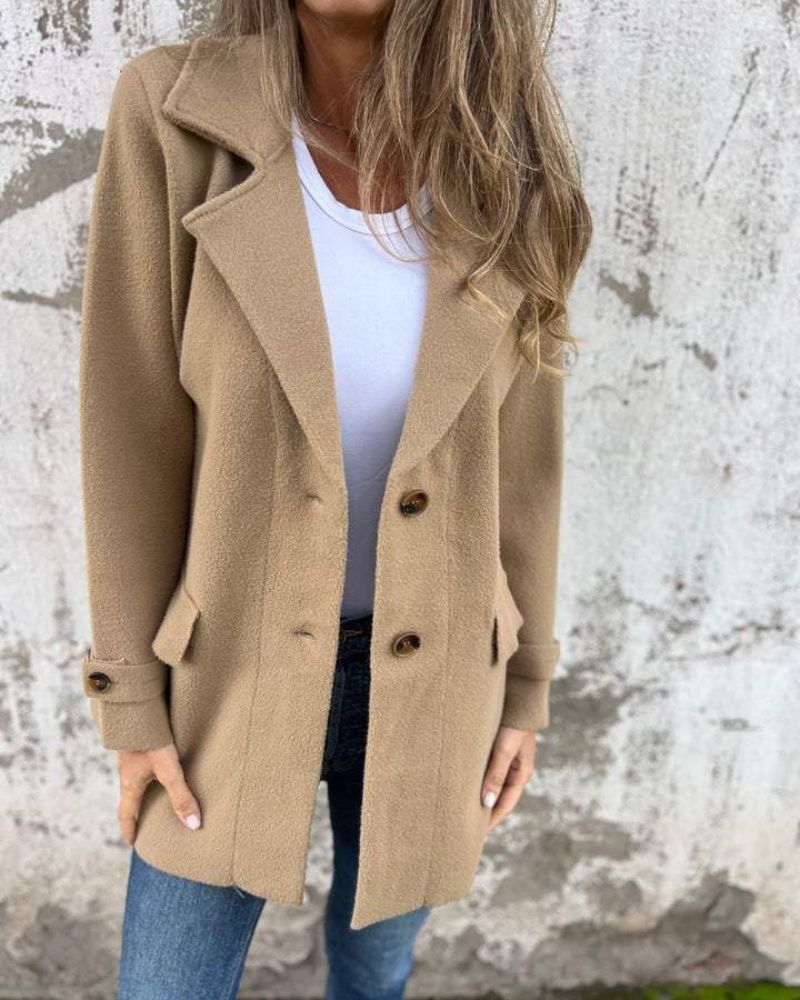 ROSALIE - Wool coat for women #BEST4575