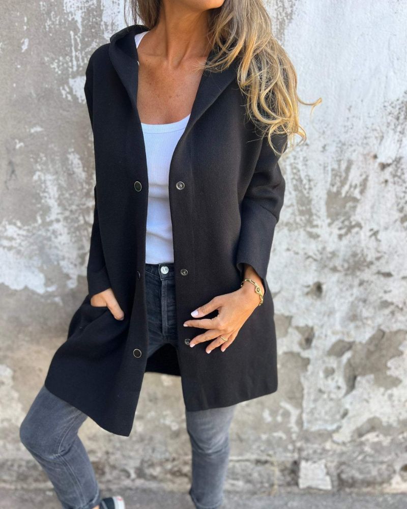 NORA - CASUAL HOODED JACKET RSA10074