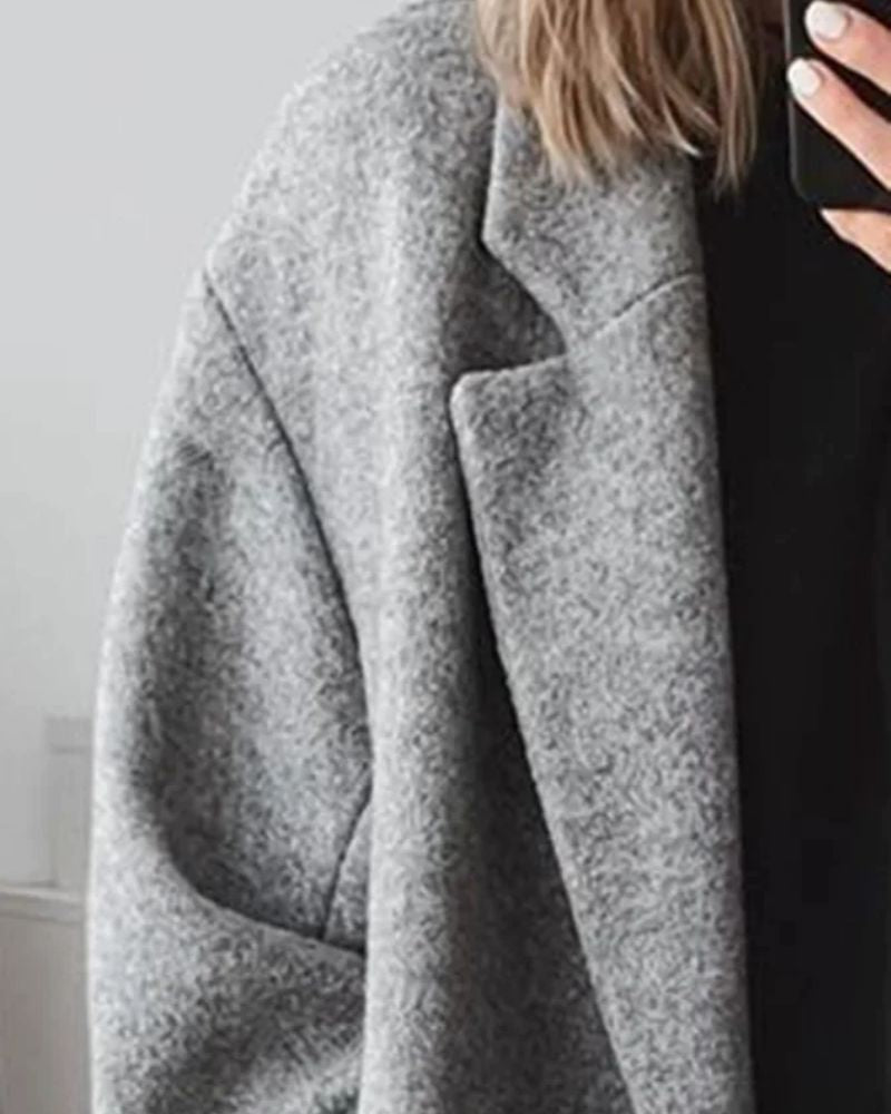GABRIELA - Cosy long coat #RSA9542