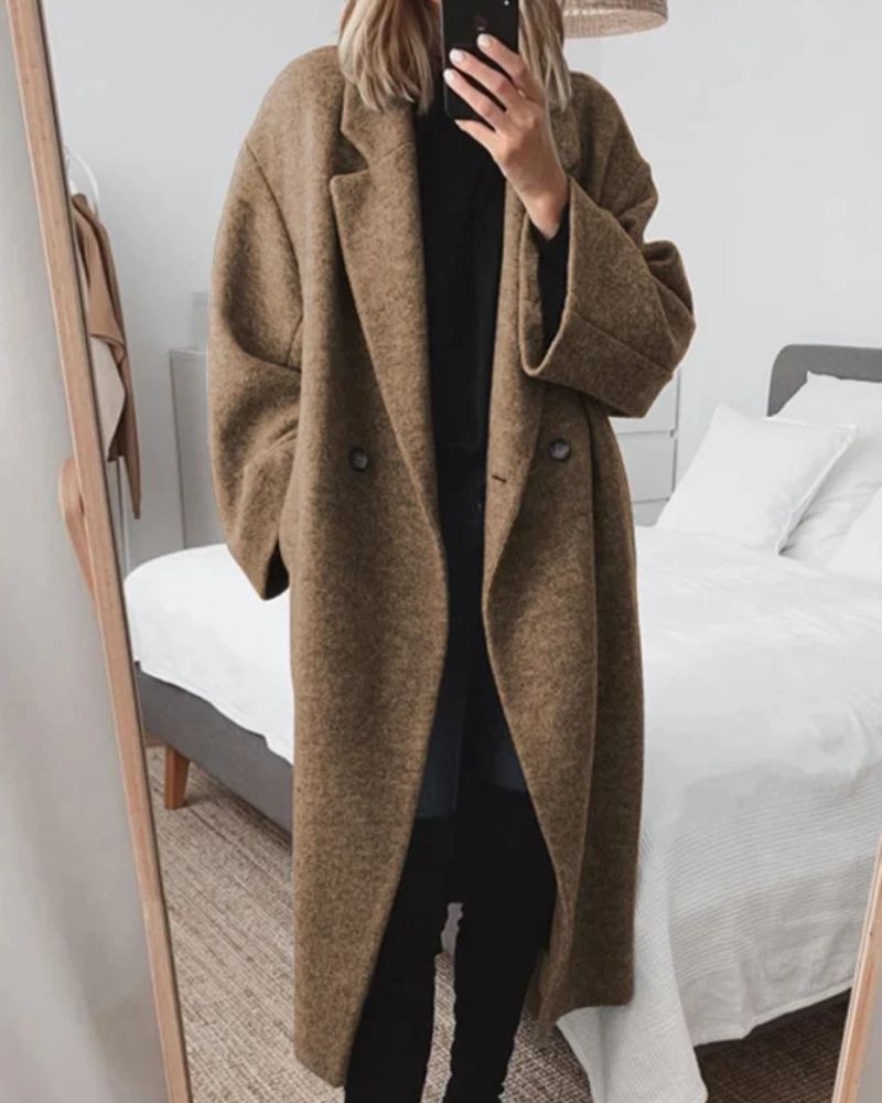 GABRIELA - Cosy long coat #RSA9542