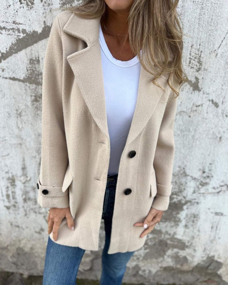 ROSALIE - Wool coat for women #BEST4575