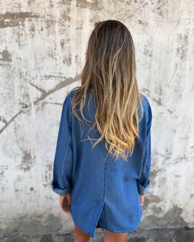 MIREIA - CASUAL DENIM BLAZER VEV39829