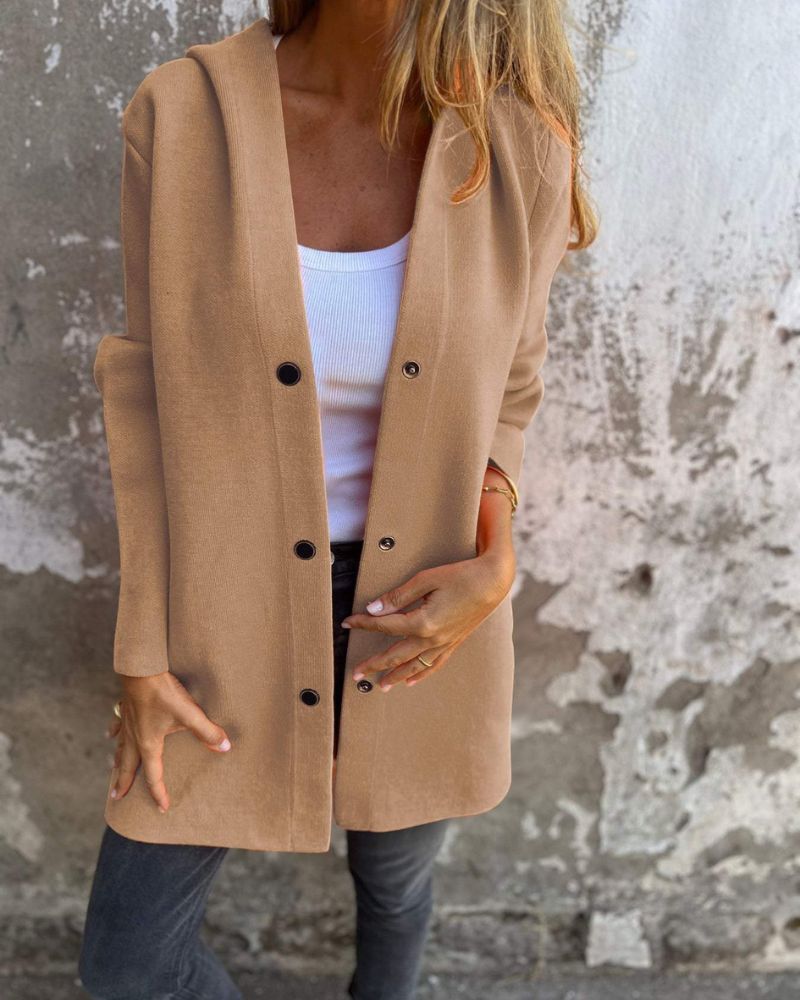 NORA - CASUAL HOODED JACKET RSA10074