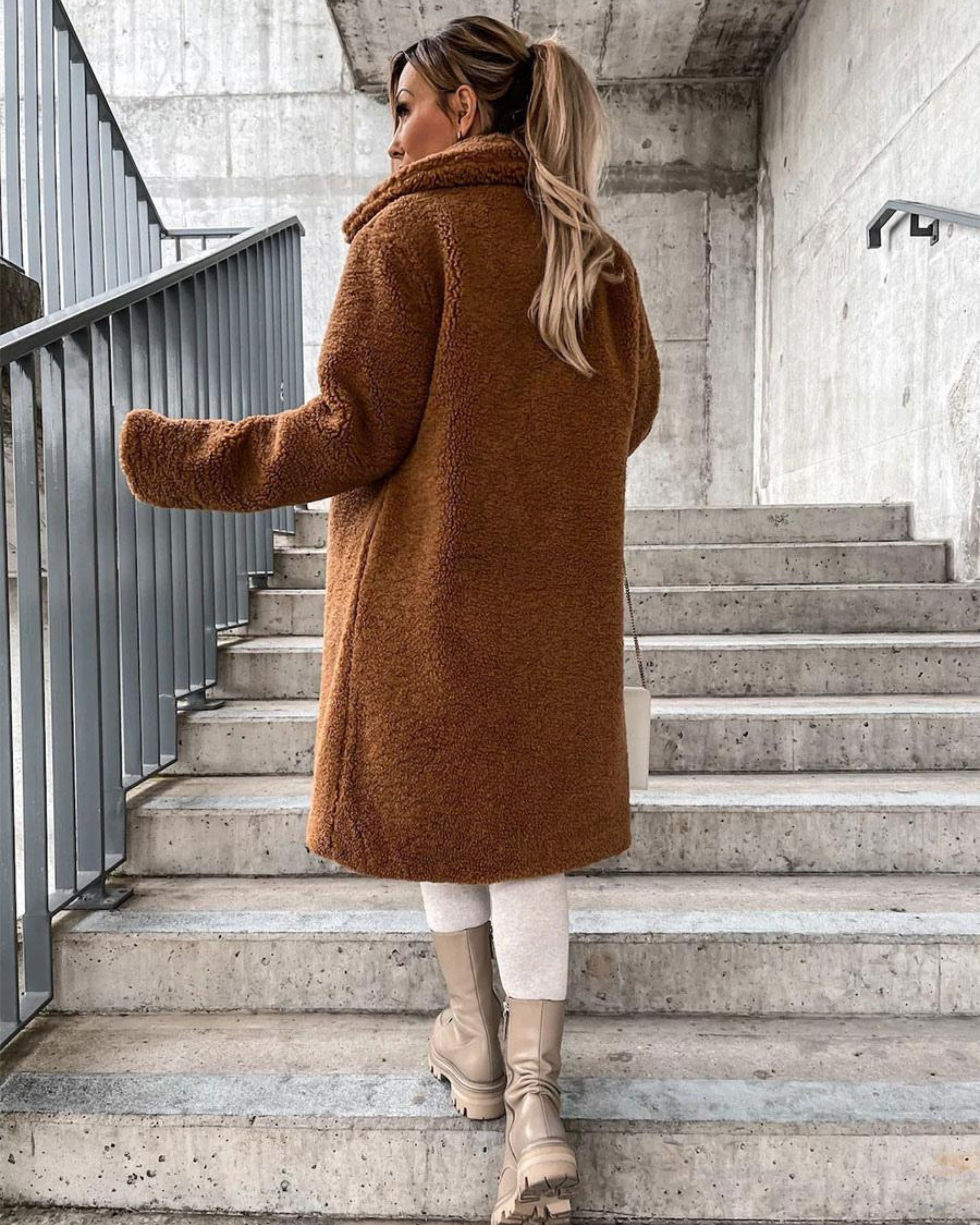 AROA - SUPREME SOFT TEDDY COAT #RSA10845