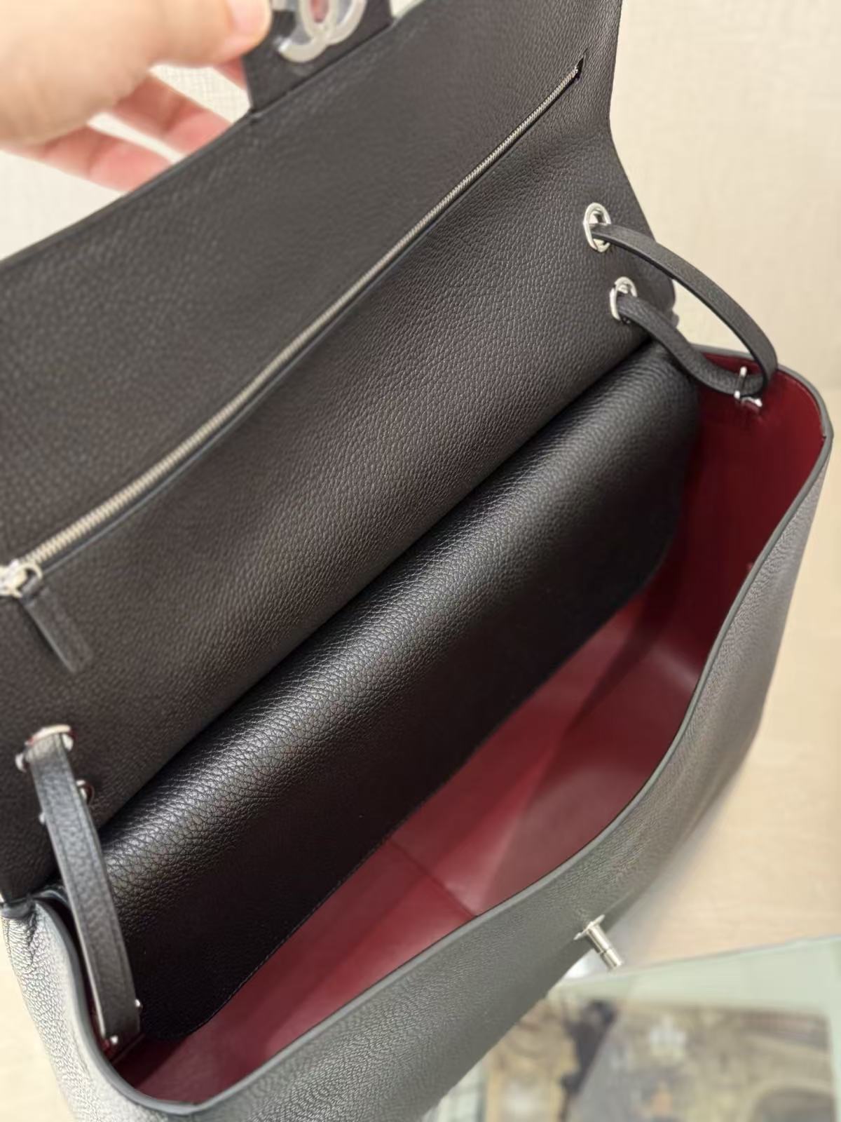 Chanel 2026 Maxi Flap Bag Black Calfskin