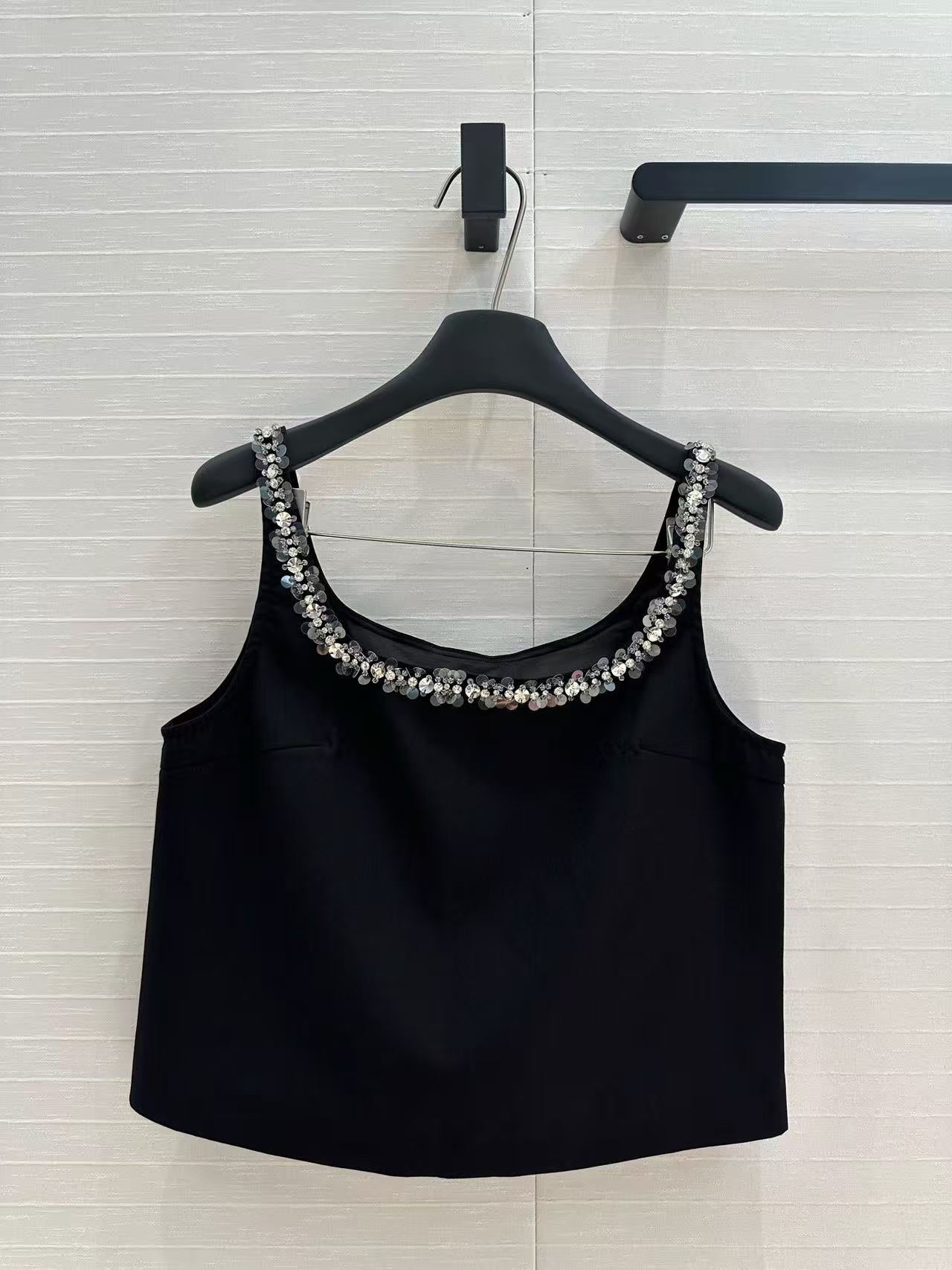 Gucci Vest Set Black Cotton