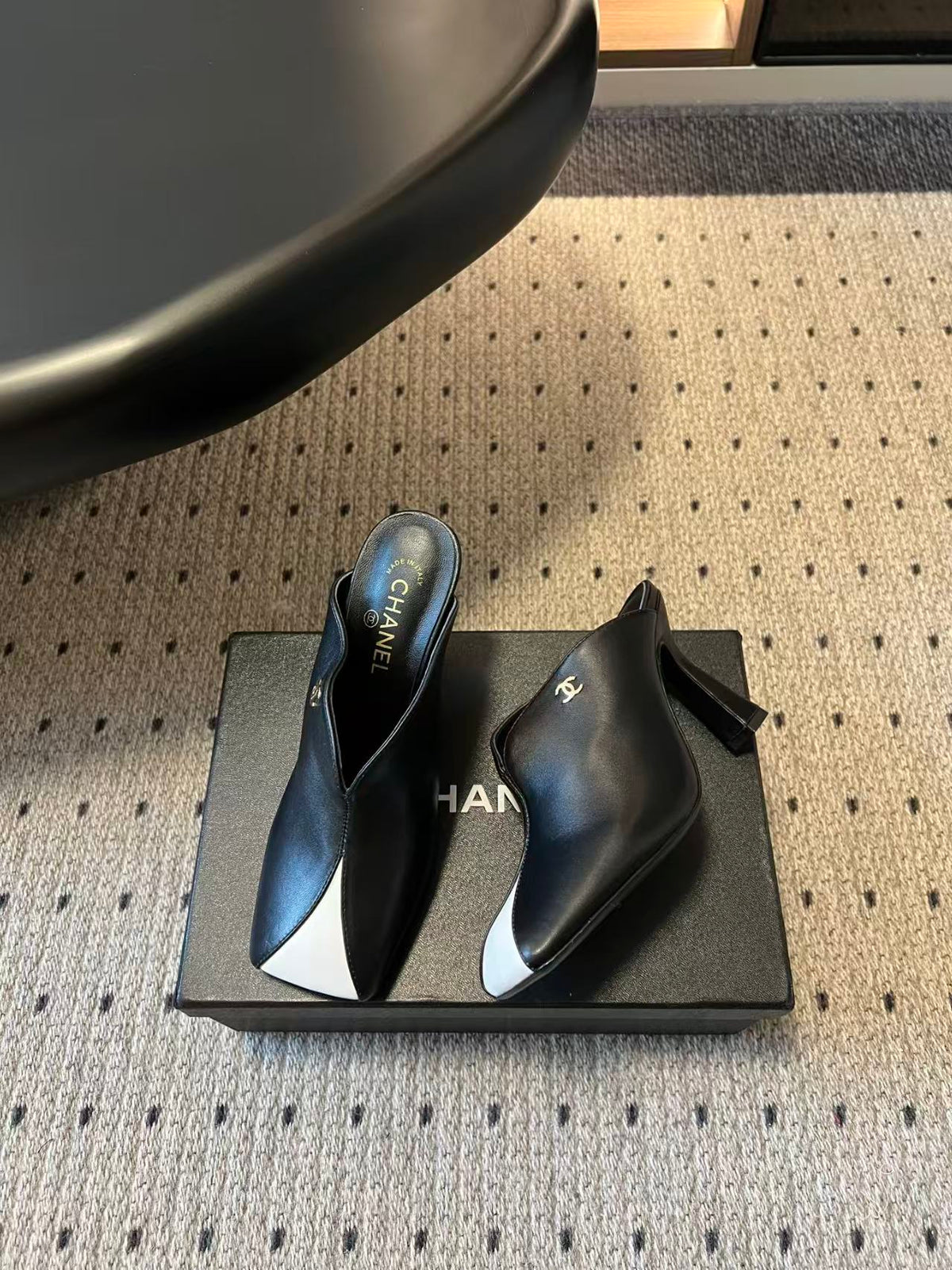 Chanel 2026 Mules 90mm Calfskin