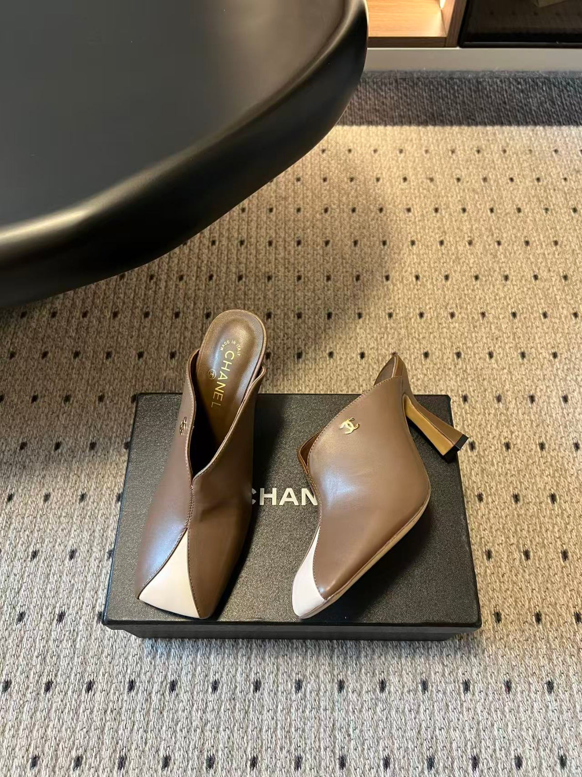 Chanel 2026 Mules 90mm Calfskin
