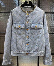 Chanel 2026 Jacket Blue Denim Cotton