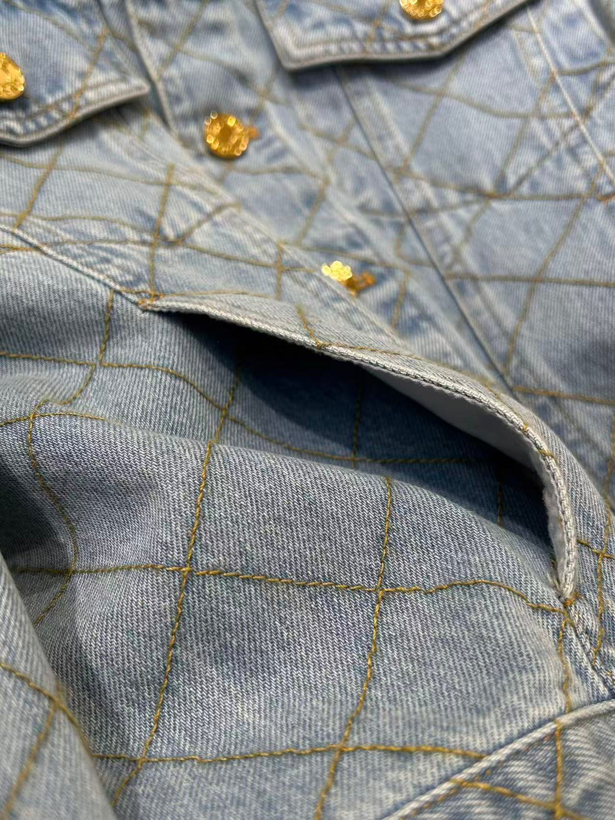 Chanel 2026 Jacket Blue Denim Cotton
