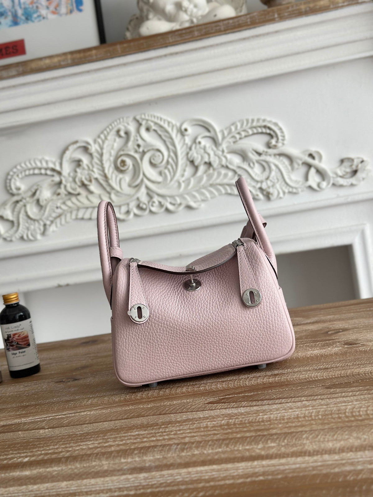 High-end Hermes 2026 Lindy Bag 19cm Togo Leather 4