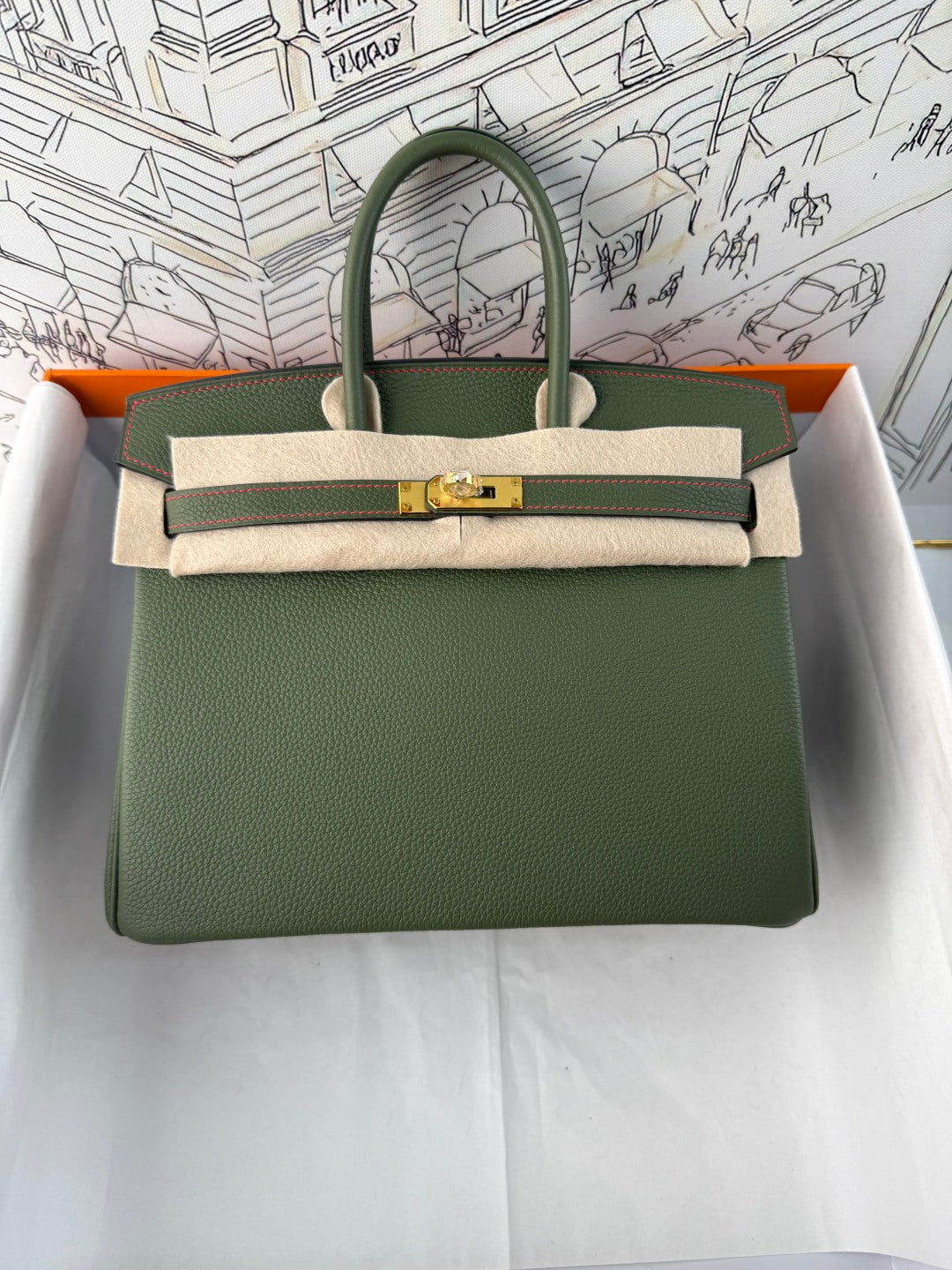 High-end Hermes 2026 Birkin Bag 30cm Togo Leather