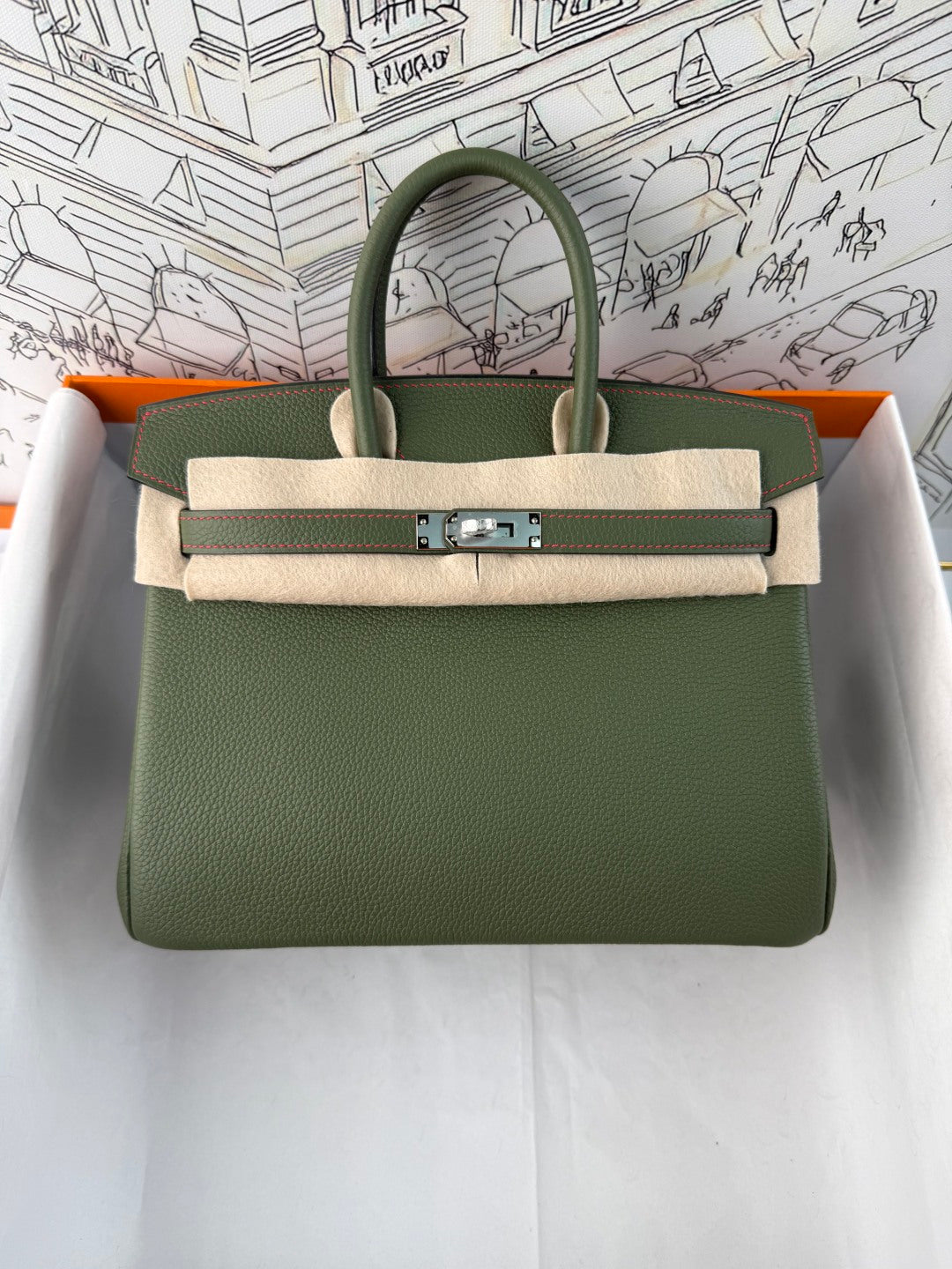 High-end Hermes 2026 Birkin Bag 30cm Togo Leather