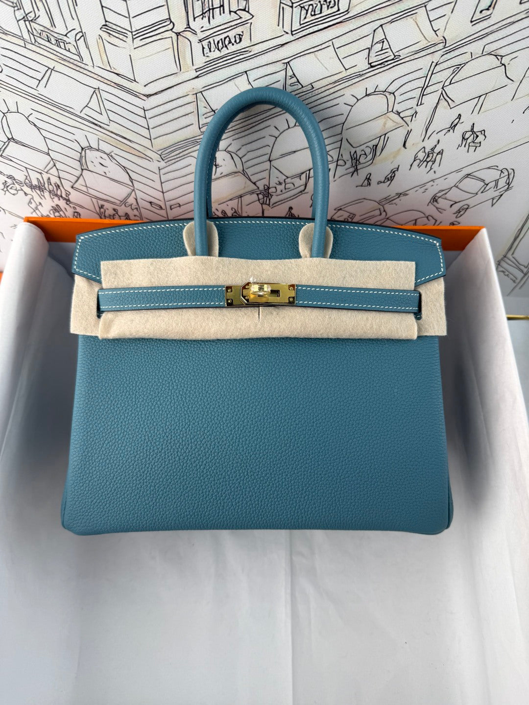 High-end Hermes 2026 Birkin Bag 25cm Togo Leather