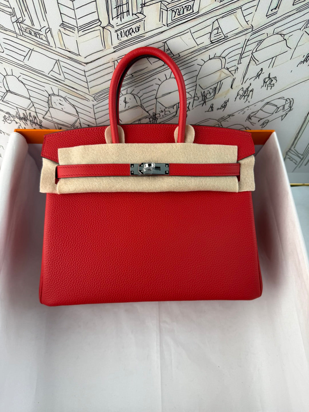 High-end Hermes 2026 Birkin Bag 25cm Togo Leather