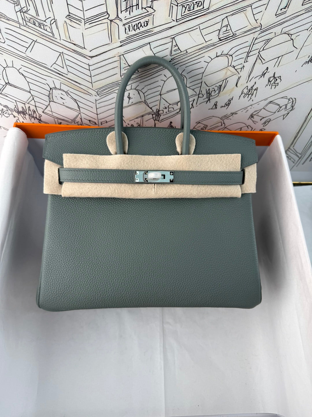 High-end Hermes 2026 Birkin Bag 25cm Togo Leather