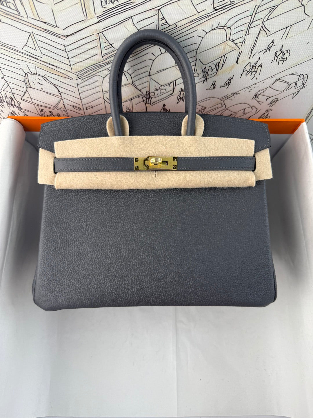 High-end Hermes 2026 Birkin Bag 30cm Togo Leather