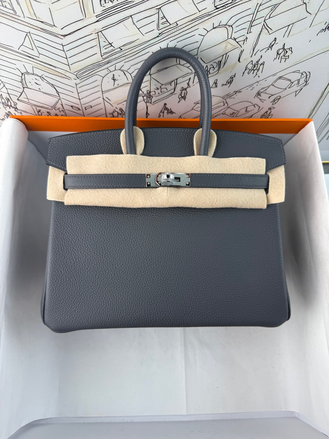 High-end Hermes 2026 Birkin Bag 30cm Togo Leather