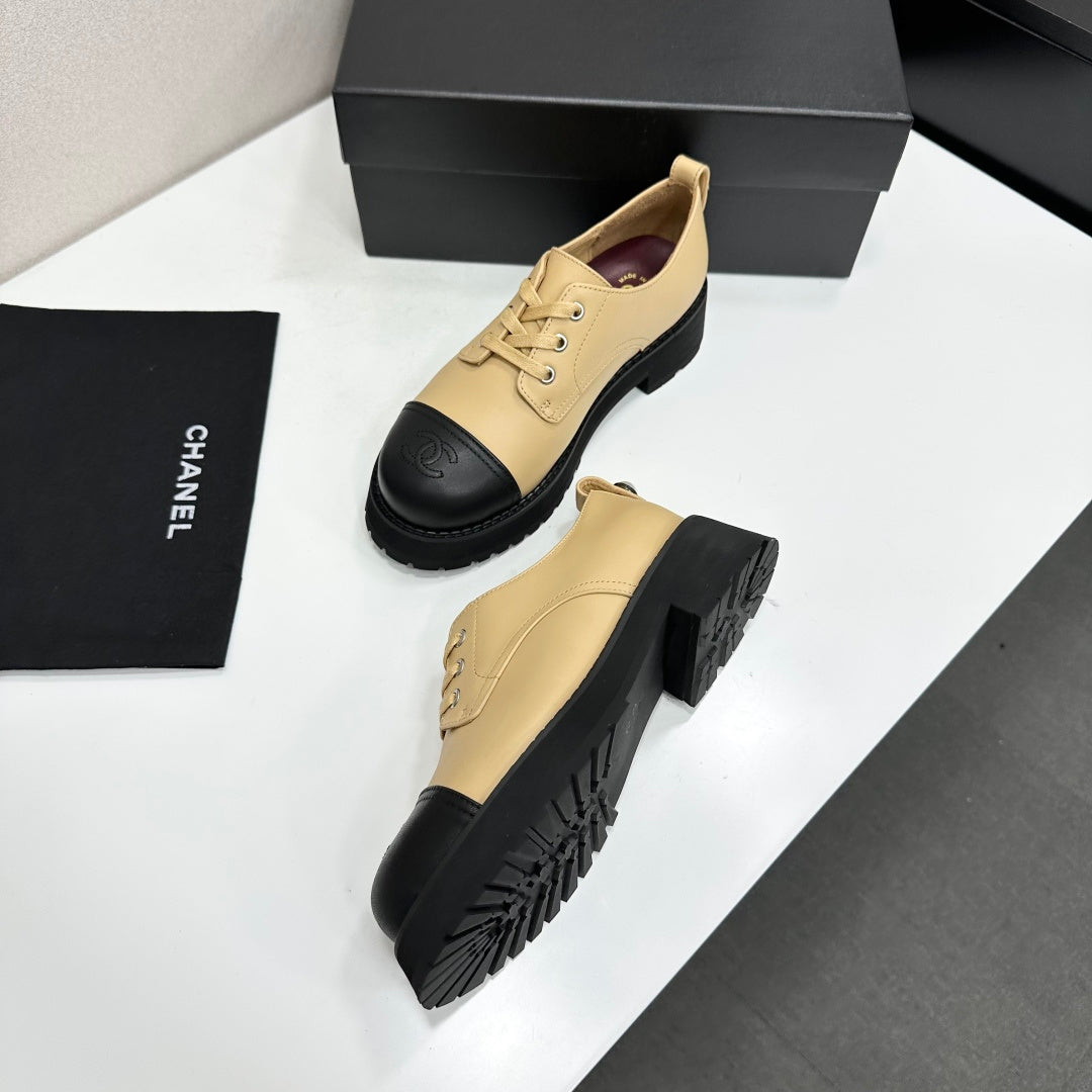 Chanel 2026 Oxford Derby Loafers Leather 944599