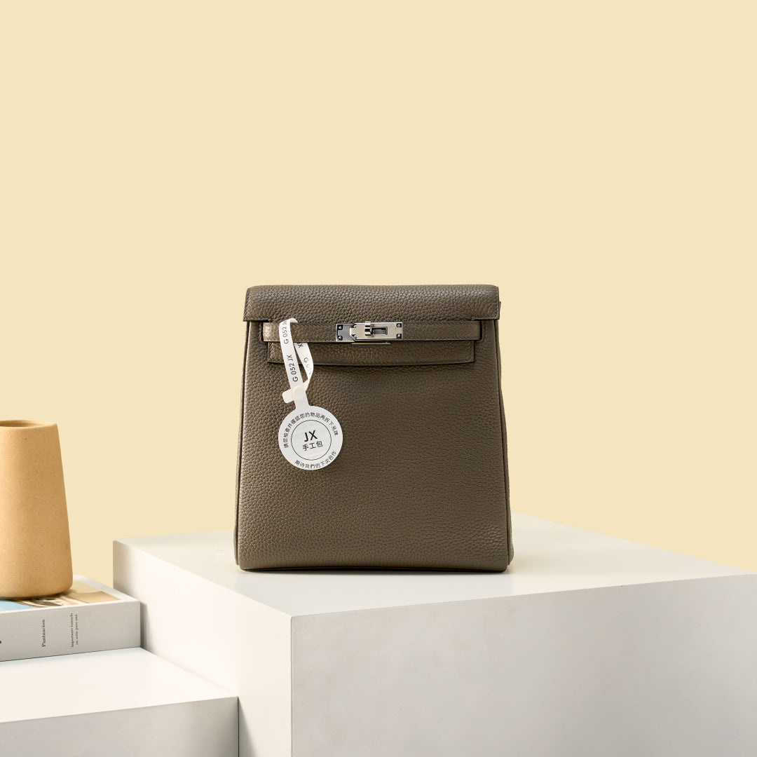 High-end Hermes 2026 Kelly Ado 22cm Bag Togo Leather