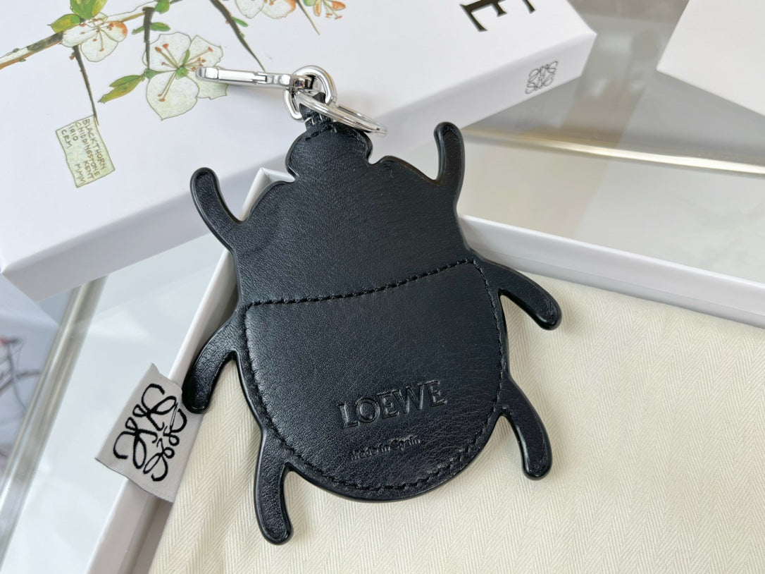 Loewe Beetle Charm Leather